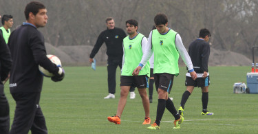 Alejandro López y Luis Casanova están entrenando en el Monasterio Celeste.
