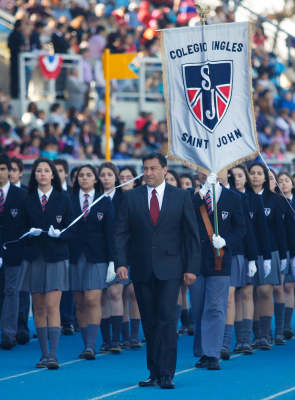 El Colegio Inglés Saint John se hace presente en el escalón estudiantil.