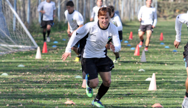 Francisco Arancibia integra el plantel adulto celeste. 