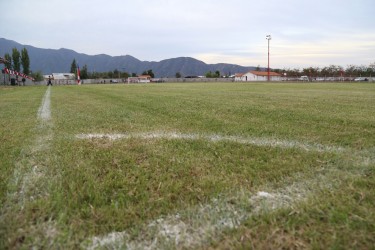 Moderna cancha de fútbol  y multicancha fueron inauguradas. 