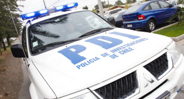 Personal de la PDI, continúa investigando el delito.