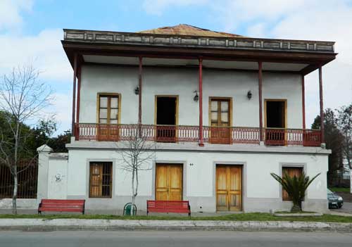 La tradicional construcción de Graneros.