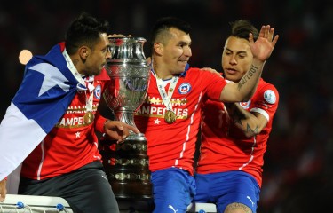 Jara, Medel y Vargas se iniciaron en el fútbol amateur. (Fotografía: ANFP Chile). 