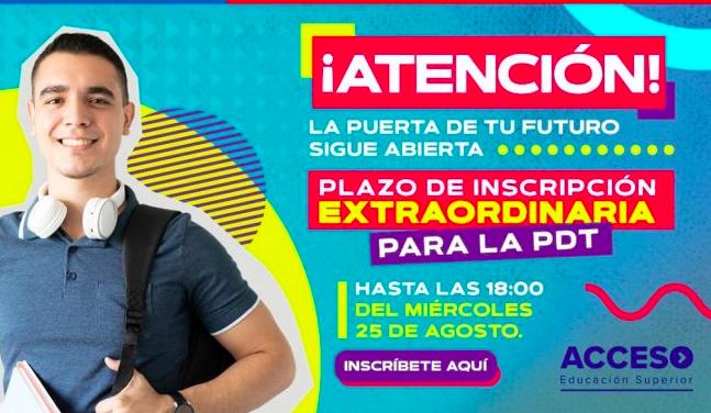 Hasta el miércoles 25 se extendió la inscripción para la Prueba de Transición - Vimarsana News