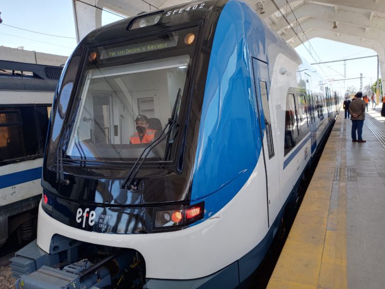 Seis nuevos trenes para el servicio entre SantiagoRancagua
