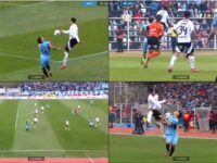 "Tanto la decisión de cancha como de cabina son erradas, porque lo que correspondía era una tarjeta roja debido a que la infracción pone en peligro la integridad física del adversario”, señalaron en el análisis.