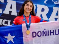 Con disciplina y enfoque, la ciclista representa a Chile en competencia internacional.