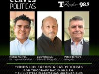 El espacio de conversación en la 98.9 FM tendrá panelistas estables que abordarán de forma franca y amena la actualidad política yb regional, cada jueves a las 19 horas.