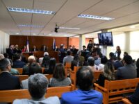 En la instancia, se exhibió el mensaje de la presidenta (s) de la Corte Suprema, Gloria Ana Chevesich, quien envió un afectuoso saludo a todos los funcionarios que se desempeñan en el tribunal de alzada y la jurisdicción.
