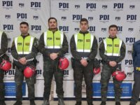 El punto de prensa se realizó en el Cuartel Central de PDI en Rancagua.
