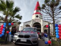 Cientos de personas se congregaron en la Parroquia Divino Maestro de la ciudad de Rancagua para acompañar en el último adiós al trabajador.