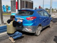 El automóvil tenía encargo vigente por robo con intimidación desde el año 2017.