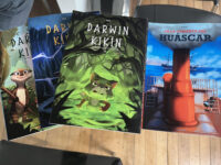 Con cuatro libros publicados: “En la cubierta del Huáscar” y la trilogía “Darwin y Kikín”, Orueta busca llegar cada vez a más niños y contribuir en los hábitos de lectura como parte del desarrollo infantil.