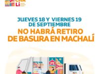 Según indicaron desde la municipalidad, el servicio retomará con normalidad a partir del sábado 20 de septiembre.