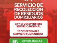 De acuerdo con la información, el viernes 20 de septiembre el servicio será suspendido. 