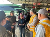 Autoridades inspeccionaron condiciones de funcionamiento y medidas de seguridad de buses interurbanos.