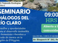 Entre los temas se incluyen la biodiversidad de fauna en la cuenca del Río Claro, los incendios forestales y la prevención de amenazas, y la importancia del bosque y del suelo en la hidratación de las cuencas.