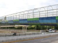 La estructura forma parte de un proyecto mayor que contempla la construcción de tres nuevas pasarelas en los sectores de La Cabaña, Los Lirios y Graneros.