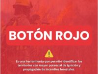 La alerta fue declarada debido al alto riesgo de ignición y propagación de incendios forestales.
