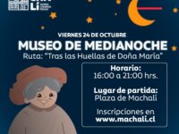 El recorrido patrimonial se realizará este viernes 24 de octubre entre las 16:00 y las 21:00 horas.