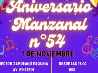 La actividad se realizará desde las 15:00 horas en avenida Einstein esquina Héctor Zamorano.