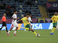 En el estadio Codelco de Rancagua, se impuso 5 a 0 a Nueva Caledonia, mostrando un buen fútbol y amaga las posibilidades de Francia.