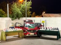 También se incautaron armas de fuego. 