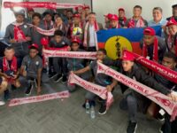 El equipo oceánico disputó dos partidos en la ciudad.