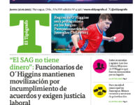 Las noticias más importantes de O'Higgins. 