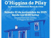 La primera biblioteca rural de Chile.

