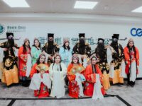 Como parte de las actividades de integración cultural que lleva a cabo State Grid Corporation of China (SGCC) en las empresas que opera en Sudamérica, el 7 de noviembre se realizó una actividad con expresiones artísticas únicas de cada país, con danzas tradicionales de China, Chile y Brasil, donde trabajadores de los tres países se reunieron.