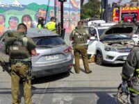 En intersección de las calles Zañartu con Mujica. 
