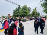 Con la actividad denominada Una Comunidad que Camina Junta se dio la partida a las celebraciones.