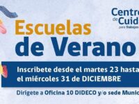 Inscripciones hasta el 31 de diciembre, cupos limitados.