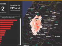 Está concentrado en la Cordillera de la Costa.