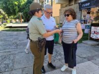 En la capital regional. 