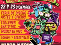 Se realizará el lunes 22 y martes 23 de diciembre en la plaza y espacio cultural La Merced, con música, comida y talleres gratuitos.
