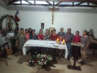 El trabajo incluyó acompañamiento socioemocional y espiritual, además de celebraciones litúrgicas o misa.