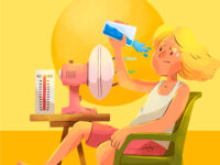 El aviso de la Dirección Meteorológica estará vigente hasta el miércoles.