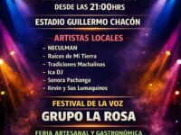 El tradicional evento se realizará el 20 y 21 de febrero en el Estadio Guillermo Chacón, con feria gastronómica desde el mediodía y presentaciones musicales desde las 21:00 horas.