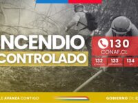 Senapred declaró alerta comunal. 