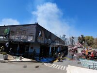 Con voluntarios de 13 Cuerpos de Bomberos.
