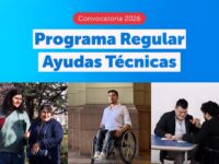 Desde los 10 años pueden postular personas inscritas en el Registro Nacional de la Discapacidad.