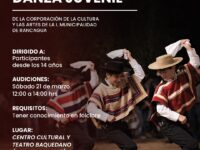 El llamado está dirigido a participantes desde los 14 años que cuenten con conocimientos básicos en folclore. 