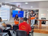 Participaron educación, bomberos y equipo de emergencia municipal.