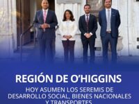 Carteras de transportes, desarrollo social y bienes nacionales renovaron sus titulares esta mañana.