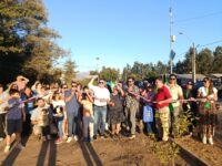 La obra transformó un sitio eriazo en un punto de encuentro con juegos y luminarias para familias de la Villa Hermanos Carrera. 