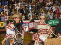 Martín Durán y Pablo Pino, en los lomos de Laurencio y Ramoncito, totalizaron 43 puntos buenos y se adjudicaron la versión 77 del Campeonato Nacional de Rodeo.