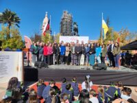 En la Plaza de Los Héroes.