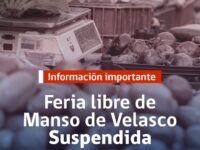 La suspensión es para este miércoles 15 y busca proteger a estudiantes y docentes del sector Manso de Velasco.